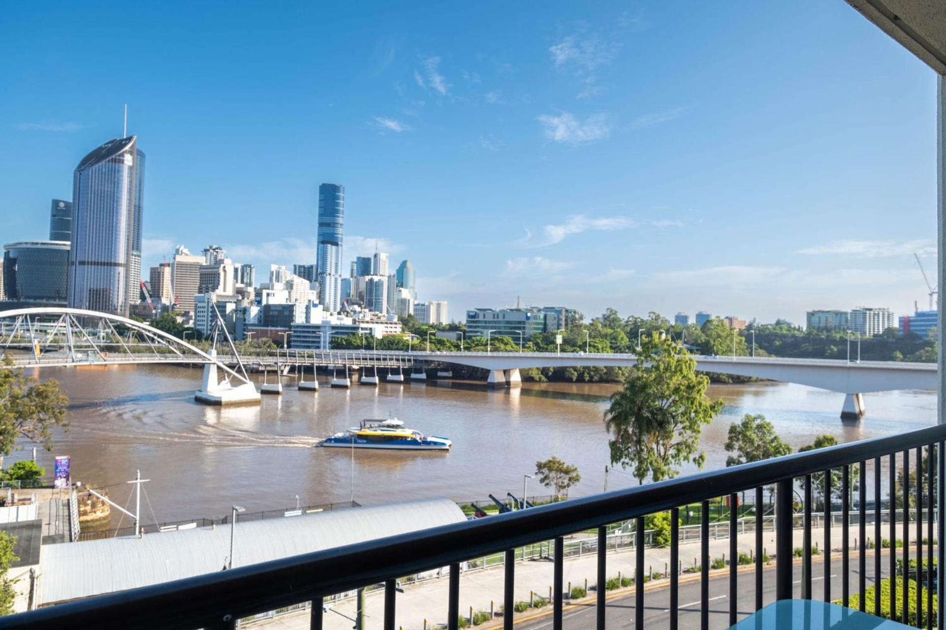 River Plaza Apartments Brisbane Southbank Exterior foto